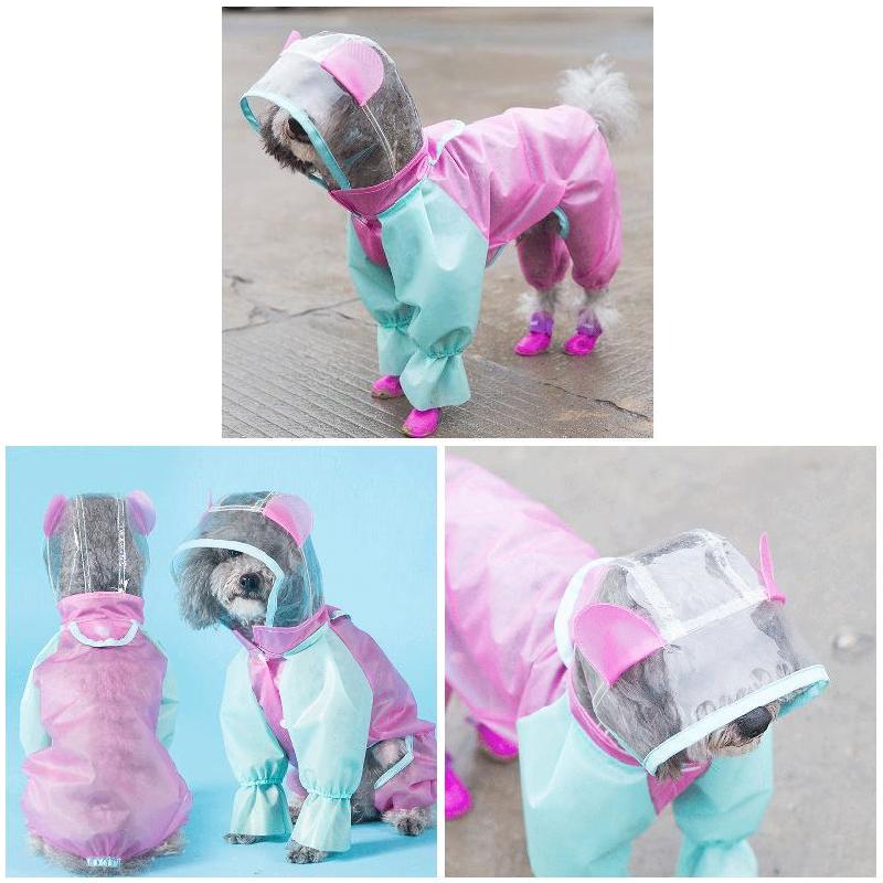 2025 Raincoats & Spring 4 Legged PAWjamas with Turtle Neck (Available in any pattern) main image 0