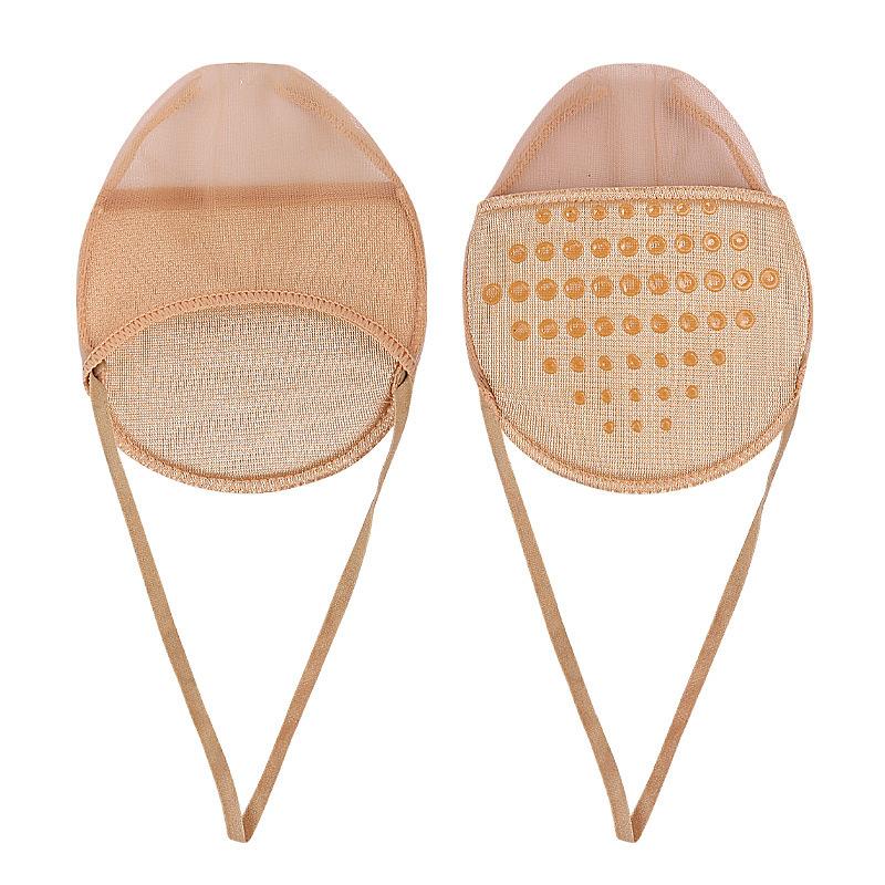 

Женские невидимые носки-слинги Носки на высоком каблуке Летние ультратонкие носки Half Palm Полностью невидимые сетчатые женские носки-лодочки One size бежевый