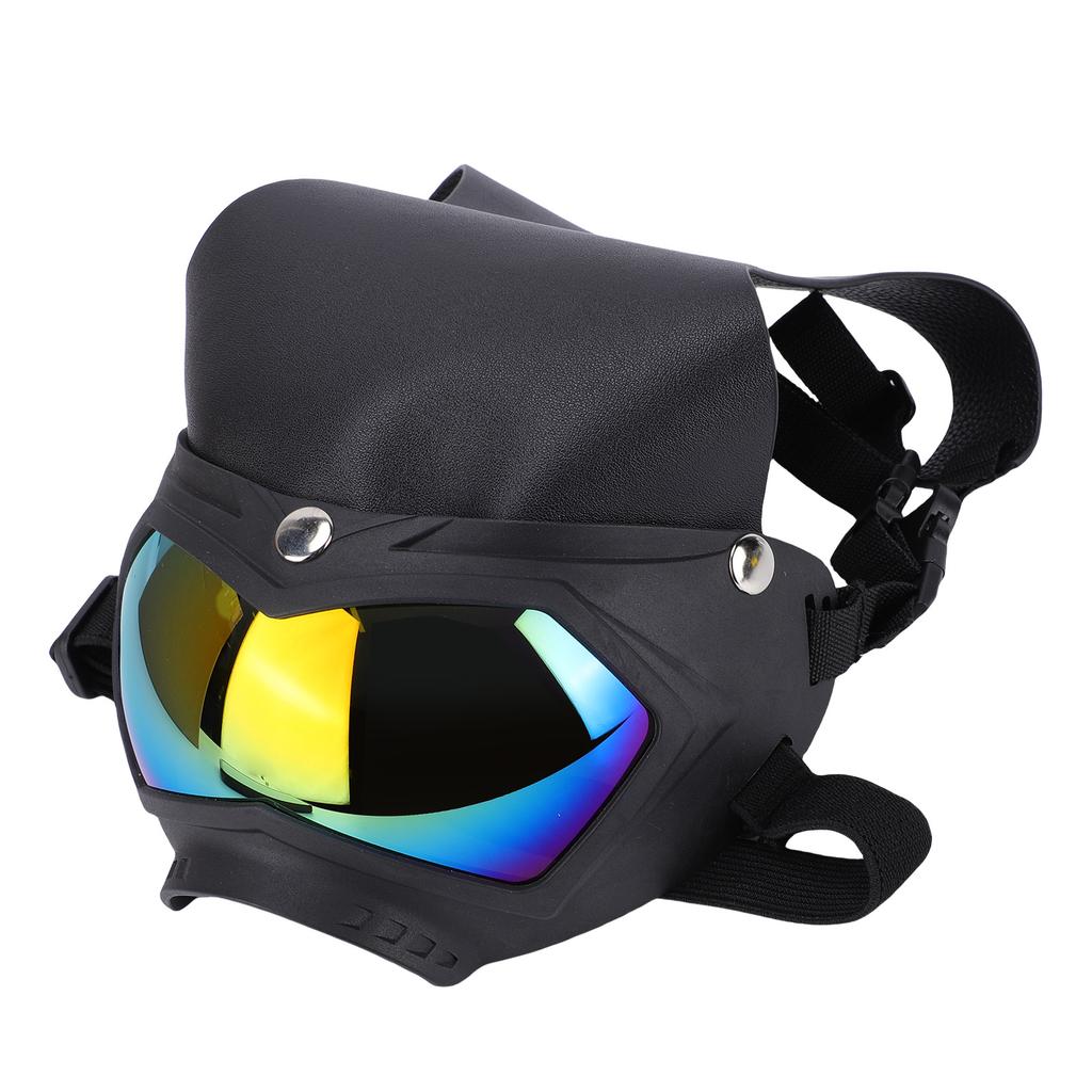 Dog Hat with Goggles Windproof Breathable Lightweight Design Dog Sunglasses Pet Glasses for Outdoor Riding Driving Hiking