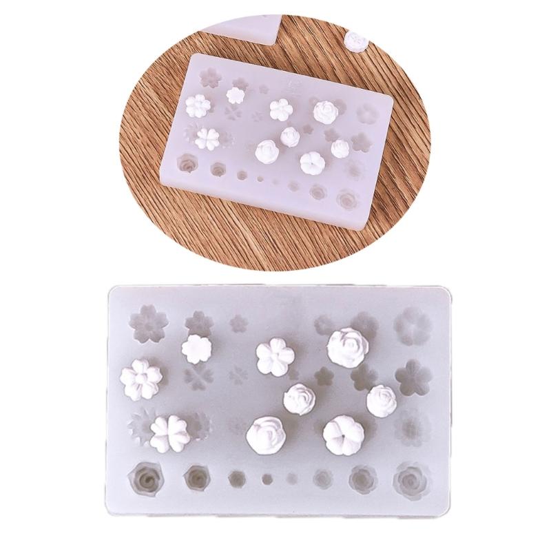 Sweet Bowknot Nail Art Mould Silicone Dropper Mold Nail Decoration Mold Silicone Manicures Molds for DIY Nail Art Decors