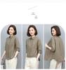 Casual Cotton Linen Long Sleeve Shirt for Women - 2024 Spring/Autumn Plus Size Fashion Loose Fit Top