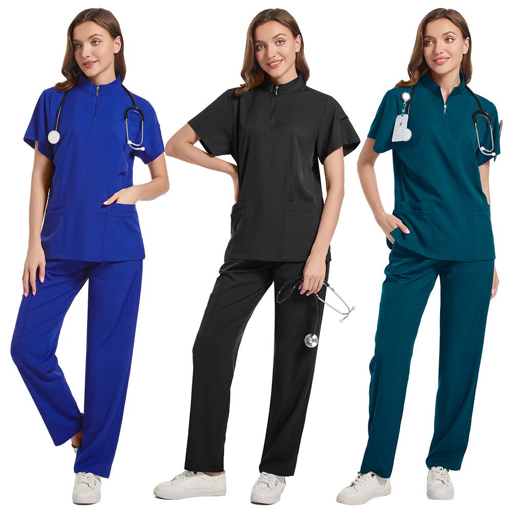 Surgical Scrubs: Short Sleeve Dental & Salon Medical Suit