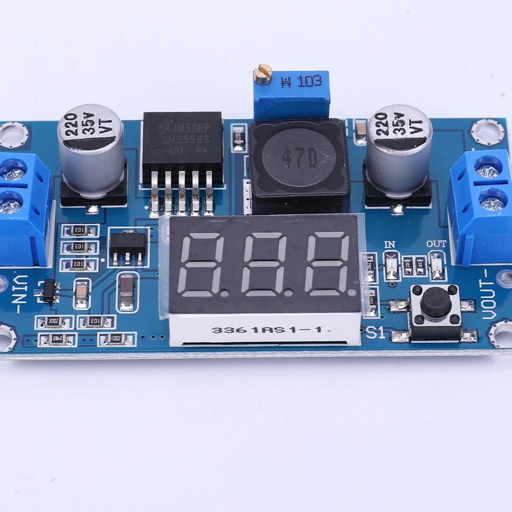 1-15 Pack LM2596 DC-DC Adjustable Buck Converter Module 4.75-40V to 1.25-37V Power Supply Step Down Voltage Regulator Module