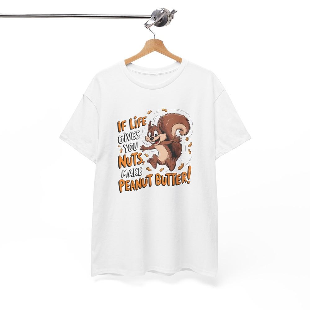 

Squirrel Joke T-Shirt - Perfect Tee for Those Who Love a Good Laugh S
