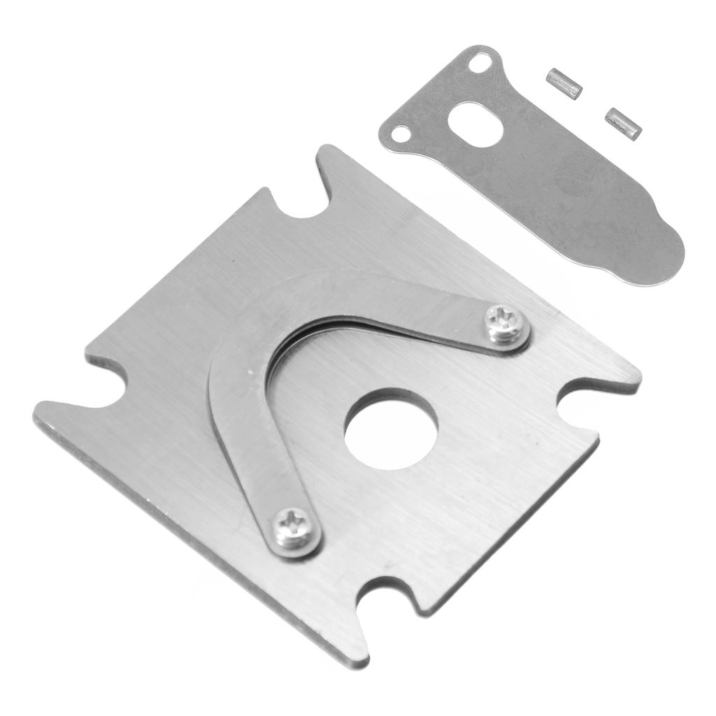 Parts Valve Plate 57mm 2.2in Hardware 1 Set Cylinder Head Replacement Air Compressor 48x62mm Cast Iron Valve Plate