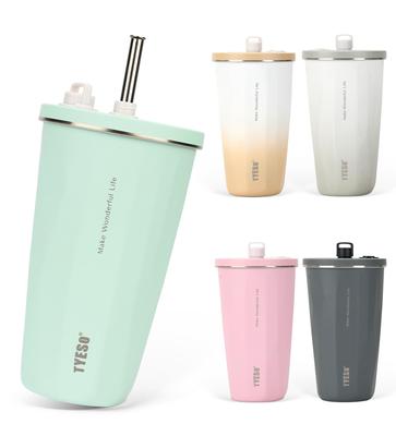 On Social TYESO Tumbler with Stainless with Vacuum Keeps Drinks Hot or Direct Large Available In Multiple 2025 Upgraded Edition [Trending Media]