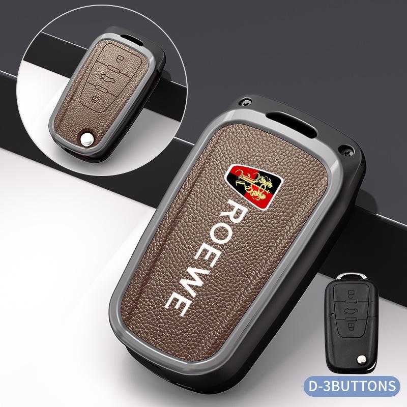 Roewe RX5 16-20 & Older i6 RX8 RX3 EI5 Metal Key Shell Cover