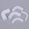 5Pcs Silicone Elbow Flexible Repair Joint Hard Tube Soft Connector Elastic Right Angle Rubber Coupling Pipe Irrigation Garden