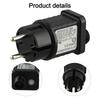 31V 6W EU Adaptér Napájecí zdroj Převodník Adaptér IP44 Vodotěsný 8 Režimů Světelný řetěz Zástrčka Elektrické Adaptéry Příslušenství