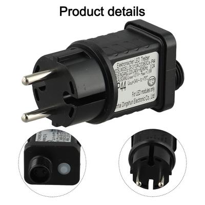 31V LED Power Socket Plug EU 8 Modes Fairy Lights Power Supply Adapter Function IP44 For LED Equipment Decor