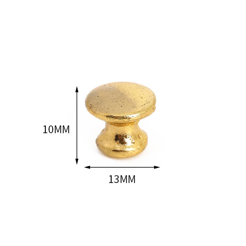 Retro Modern Zinc Alloy Round Pattern Drawer Cabinet Handles