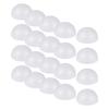 200Pcs Foam Semicircle Balls White DIY Craft Material Christmas Decoration Floral Foam Children Painting Flower Arrangement