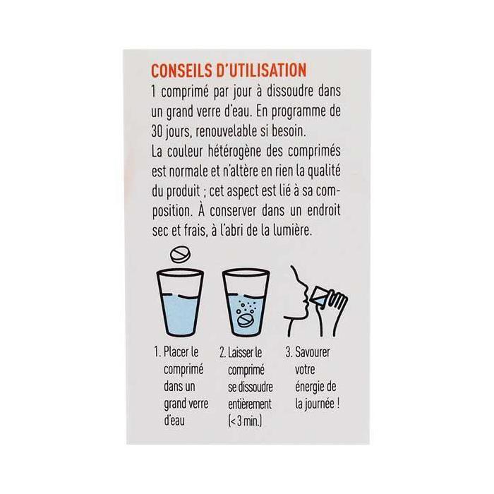 Granions Vitamineris Énergie 1000mg 30 comprimés effervescents