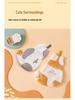 Cute Children's Coral Fleece Cat Hand Towel - Strong Absorption, Thickened Hanging Washcloth for Kitchen