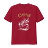 Kampfar Tod T-Shirt Für Unisex Einzigartiges Totenkopf- und Skelett-Design Inspiriert von Heavy Metal Bands Bequeme Baumwolle Vintage