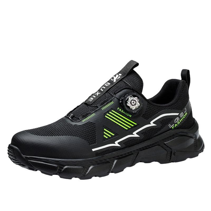 Herren Sicherheitsschuhe Durchstichsicher Arbeitssicherheitsschuhe für Herren Atmungsaktive Stiefel Rutschfeste Arbeitssneaker mit Stahlkappe