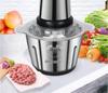 Stainless Steel Multifunctional Blender & Meat Grinder with Large Capacity