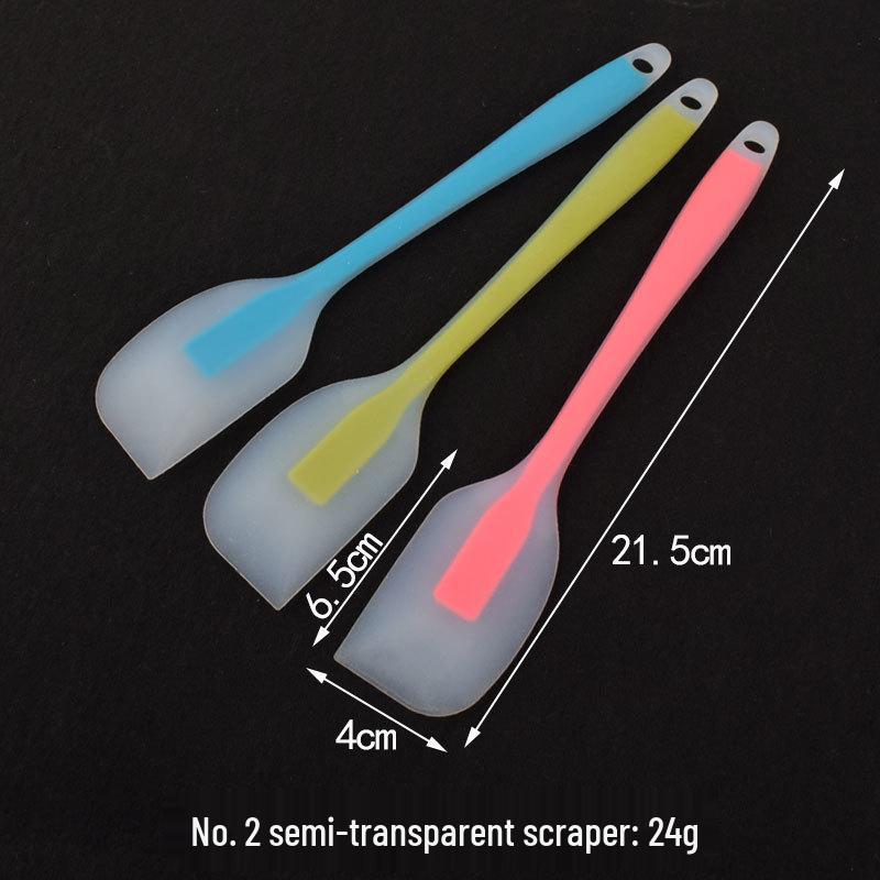Silikon-Griff Spatel-Set: Alles-in-Einem Misch-, Schab- und Backwerkzeug