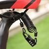 Portable Bike Lock 3 Digit Combination Antitheft Helmets Lock High Security Cable Lock for Helmets Luggages Backpack