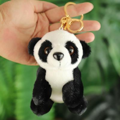 10Cm Real Life Cute Tiger Leopard Plush Pendant Toys Animal Doll Key Chains
