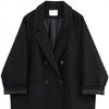 Blazer Oversized Feminino 2026 Corte Solto Tamanho Plus Jaqueta de Terno Chic para Escritório Senhoras Curvilíneas