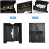 Coleya Console Box for the New Alphard 40 Series Center Console Storage ABS Custom Design with Rubber Easy Car Black (2023~), Box, Material, Mat,