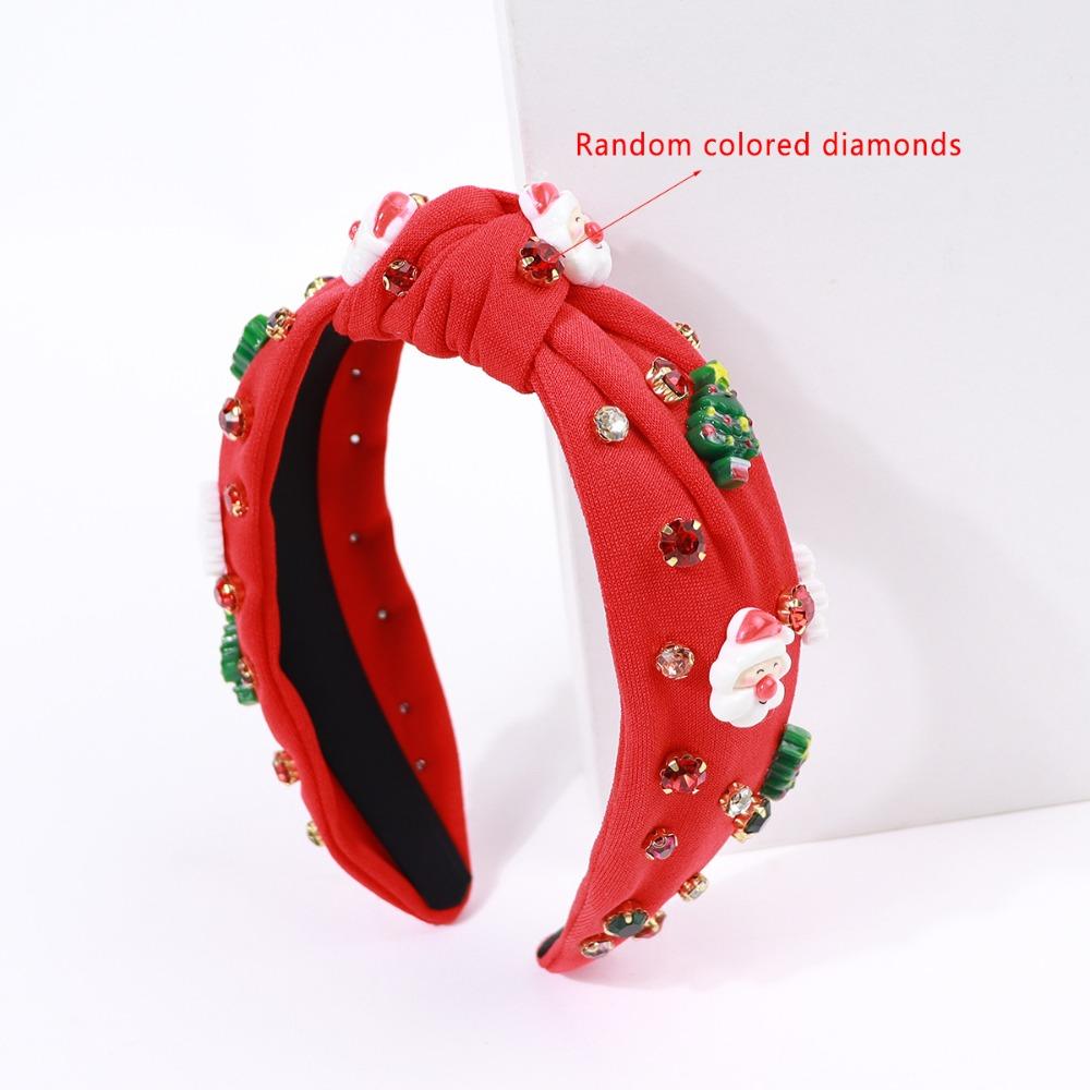 Bow Snowman Creative Hair Hoop Snowflake Party Cosplay Props Christmas Hairband Daily
