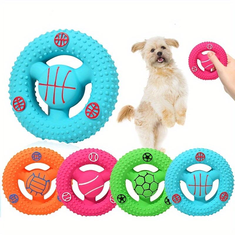 Interactive Squeaky Dog Toy - Perfect for Relieving Boredom and Promoting Exercise - Durable Latex Material - Suitable for Small to Medium Breeds