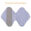 6Pcs Reusable Sanitary Napkin Graphene Nursing Pad for Women Menstrual Cloth Pads  Adult Elderly