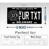 Personalized Delaware Volunteer Firefighter Themed Decorative Tag Ideal for Home Decor (Only Decoration)
