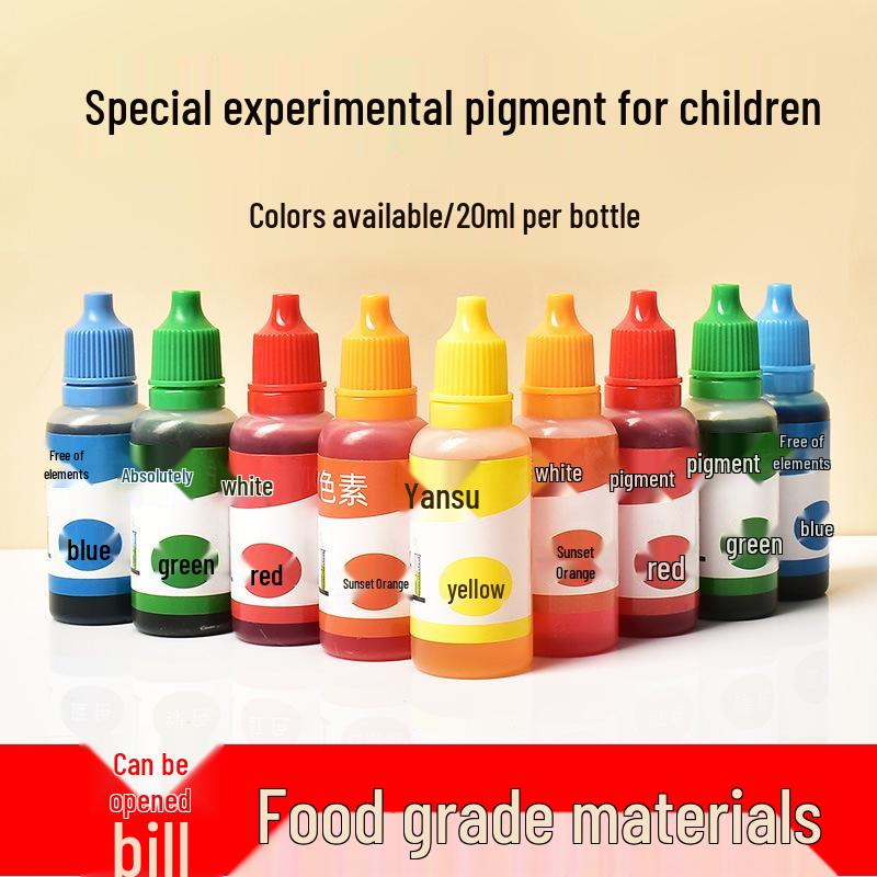 Kids' Science Experiment: Primary Color Tie-Dye Kit with Dropper