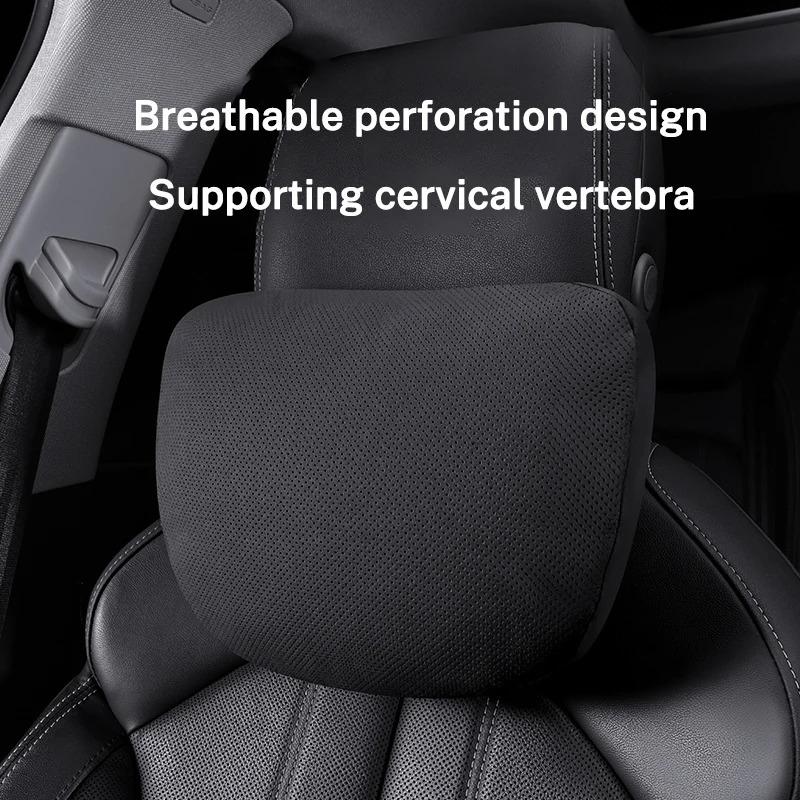 T24Car Seat Headrest Head Support Pillow Car Accessories R-Line For Volkswagen GTI Tiguan Polo Zeta R Terramont Magotan Beatle GTD