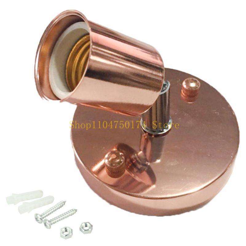 E27 Bulb Holder Modern Wall Lamps Sconces 180 Degrees Rotation Wall Lights Decor top sale