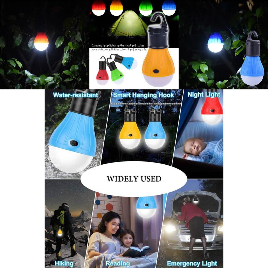 Versatile Camping Hook Light Portable Tent Lantern Emergency Led Light 39g Compact Design