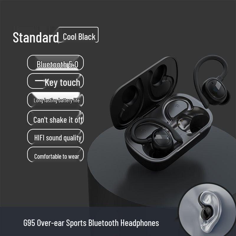 

Беспроводные накладные спортивные наушники: Долговечный комфорт, Четкие звонки, Бесплатная доставка