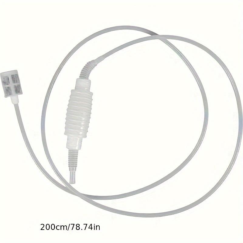 199CM Semi-automatic Home Brew Syphon Pack For Wine Making Hand Knead Siphon Filter Food Grade tube Transparent