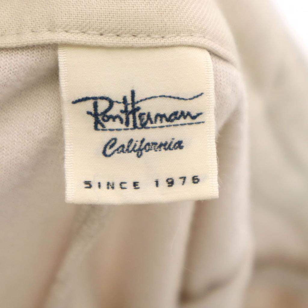 Ron Herman Made In Japan Velor Long Skirt S Beige Women Used