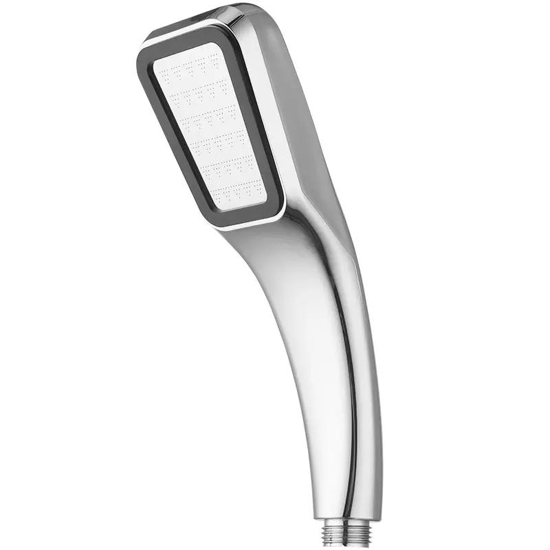 300 Holes Pressurized Showerhead Hand Hold Square Shower Head Water Saving Rainfall Spray Nozzle Bathroom Accessories