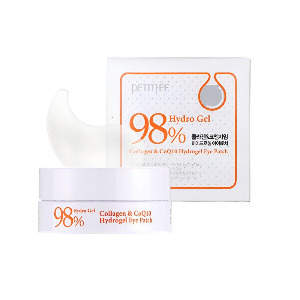 

Petitfee Collagen and CoQ10 Hydrogel Essence Eye Patch 60pcs 84g for Under Eye Skin Tightening and Advanced Anti-Aging Care