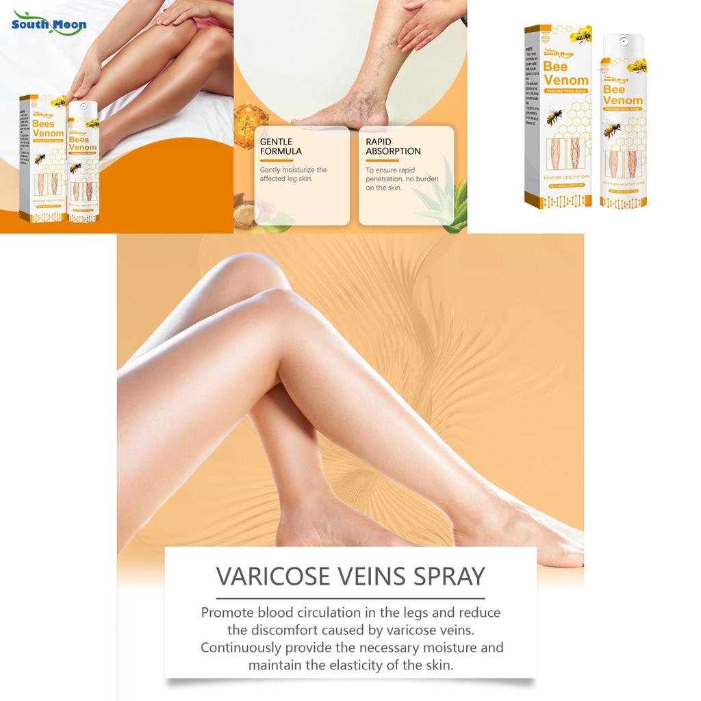 South Moon Bee Venom Leg Care Spray Soothing Relief For Varicose Discomfort