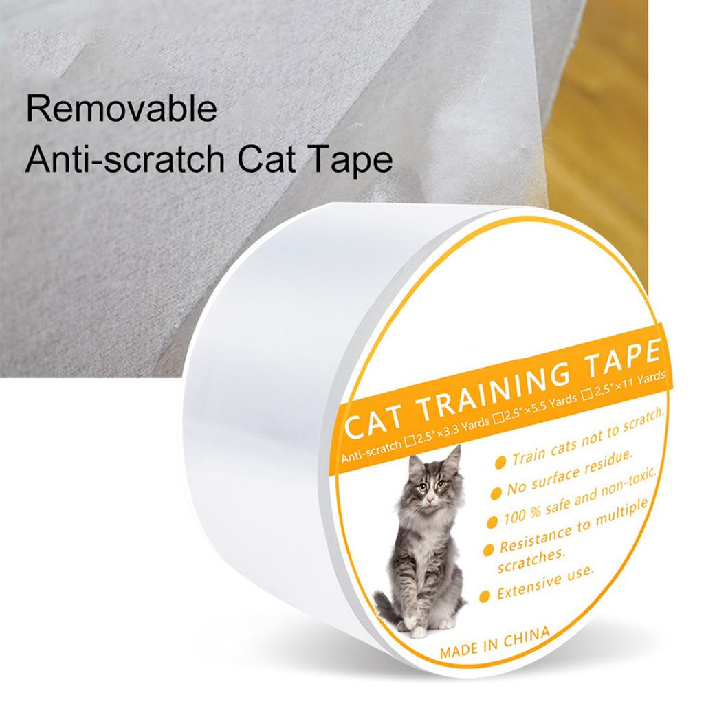 Anti Scratch Cat Tape Cat Scratch Deterrent Tape Clear Double Sided Cat Training Tape
