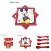 Párty potřeby s motivem Mickey Mouse pro veselé a slavnostní narozeninové oslavy