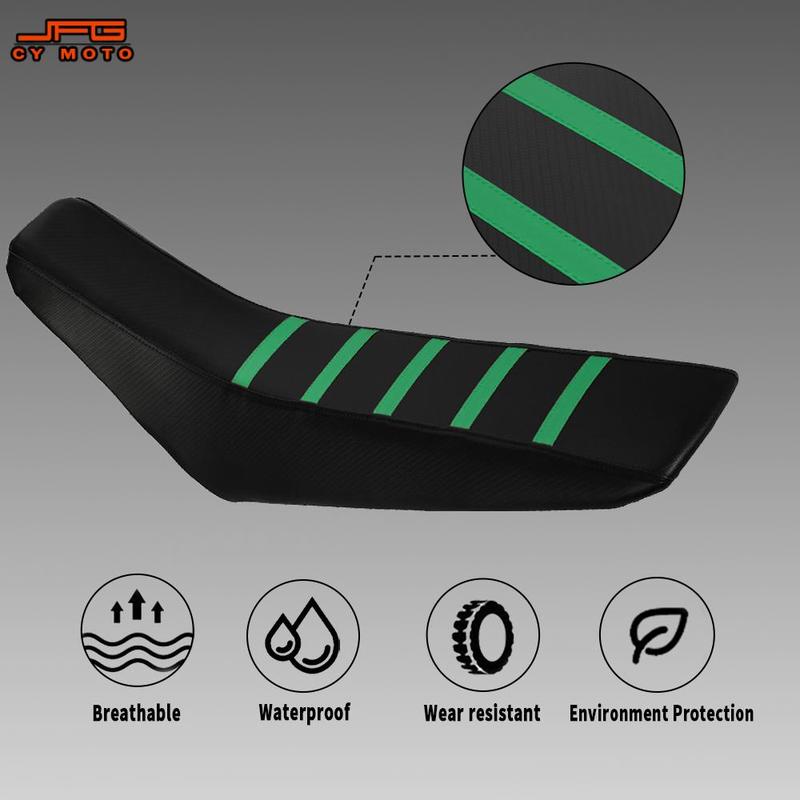Seat Cover For Kawasaki KLX140 2015-2024 Non-Slip PVC Resistant Saddle Cushions Accessories Electric Dirt Pit Bike Parts
