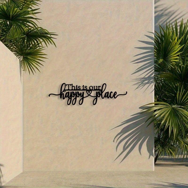 Wandkunst Metallherz Deko für Garten Terrasse Weihnachtsgeschenk