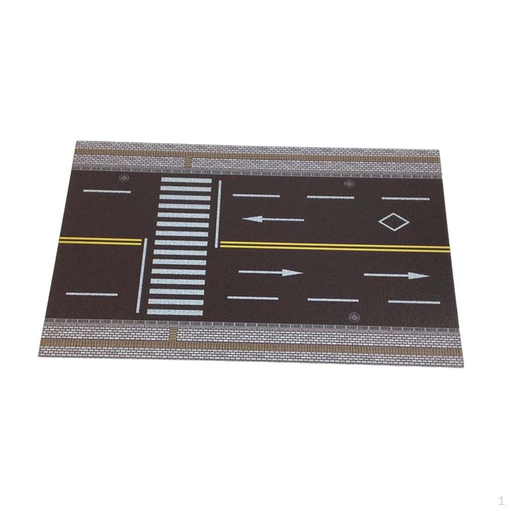 1/64 Highway Scene Model Diecast Car Garage Pad Diorama,Background,Nonslip,Layout, Scene,Parking Lot