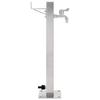vidaXL Garten-Wassersäule Edelstahl Quadratisch 65 cm