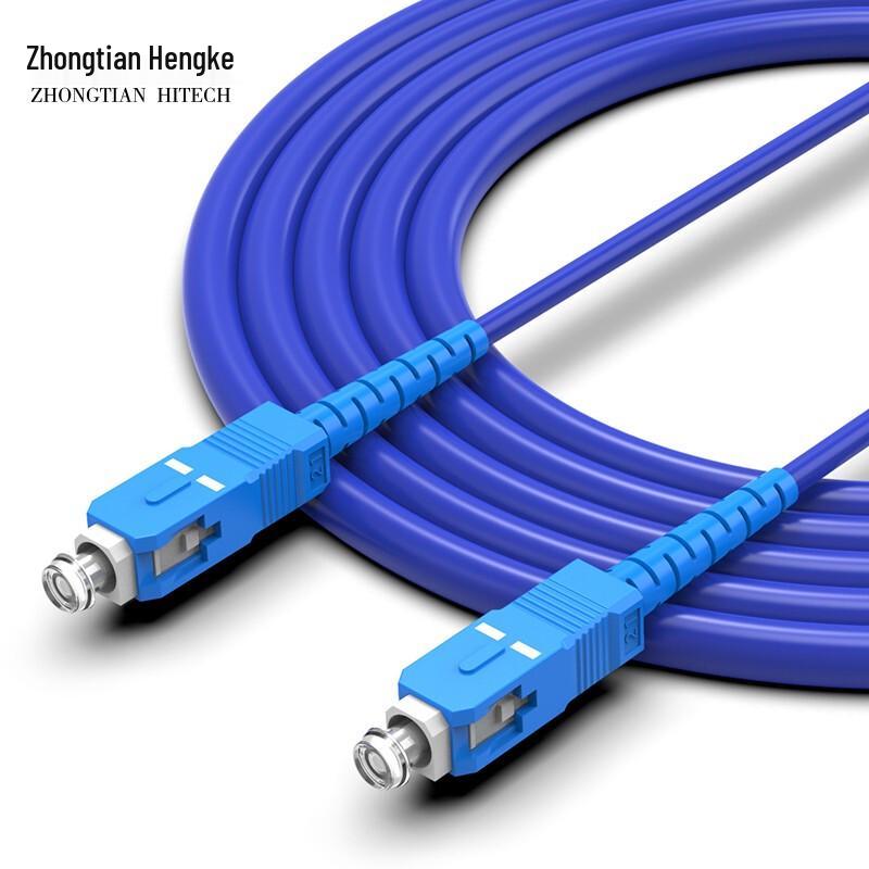 Zhongtian Hengke Telecom-Grade Single Mode Indoor Armored Fiber Optic Patch Cable
