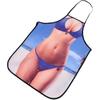 Funny 3D Cooking Apron - Waterproof, Sexy Man or Woman Bikini Apron
