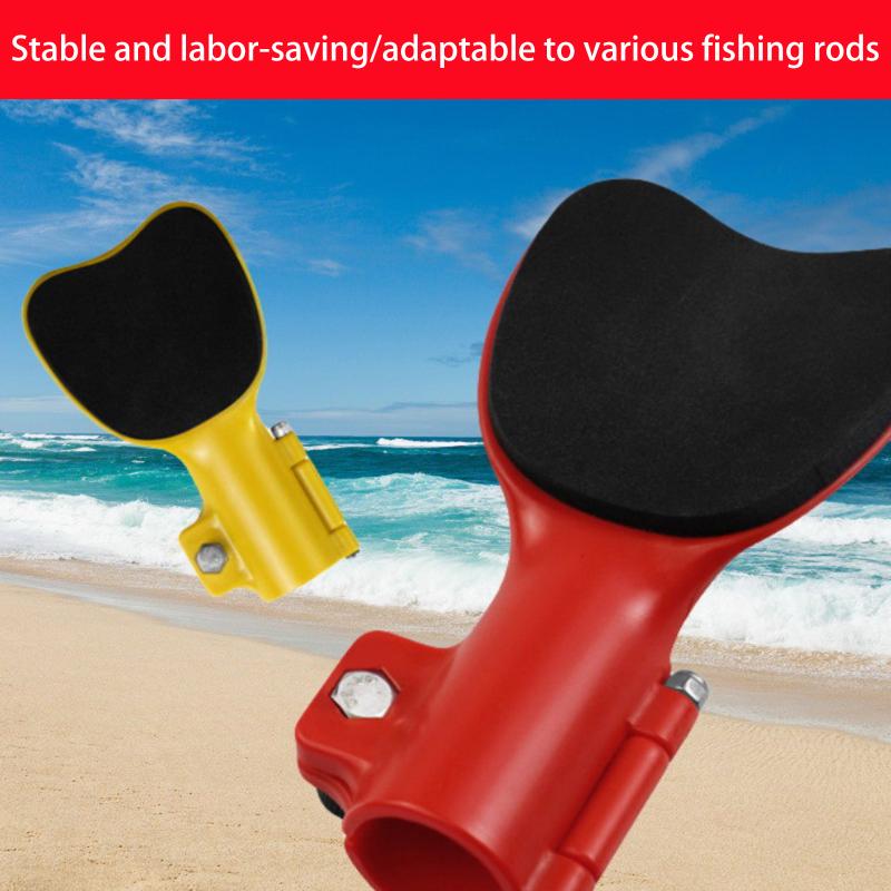 1/4Pcs Fishing Rod Rest Head Gripper Keep Fishing Rod Fishing Arm Drag Elbow Rest For Effort-Saving Rod Support