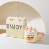 Creative Cute Cartoon Birthday Cake Cup Ceramic Mug Gift Home Cup Coffee Cup Water Cup Couple Cup